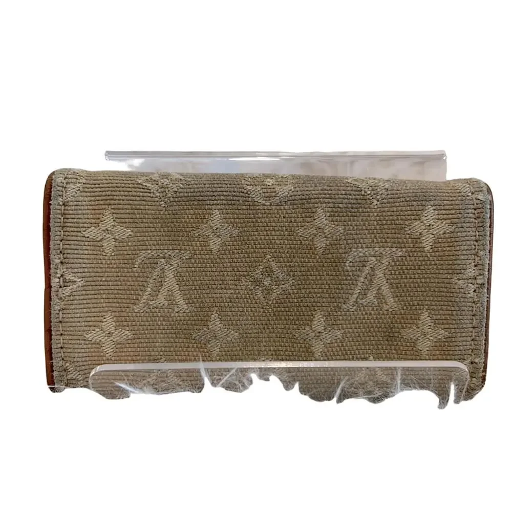 Louis Vuitton Vintage Monogram Denim & Leather Key Holder (LVXX016)